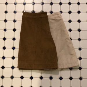 AF suede skirt bundle!!